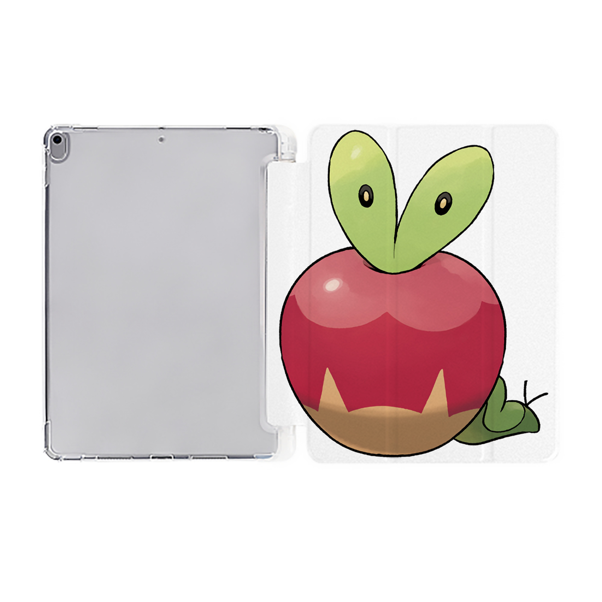 （画像用） ポケットモンスター Pokémon IPad ケース ペン収納付き 三つ折りスタンド PUレザー×シリコン 対応機種9.5/10.5/10.9インチ